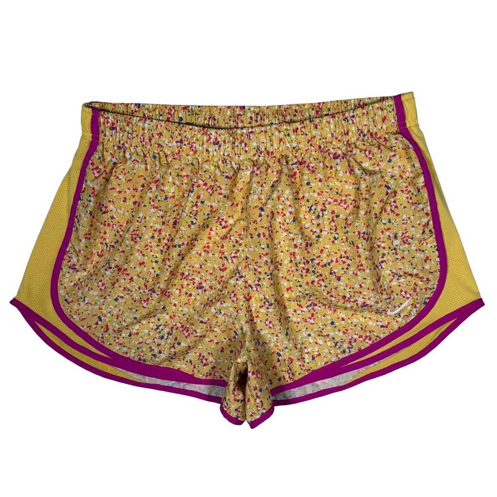 Nike Women's Tempo Icon Clash Running Shorts, Lined, Sprinkles, Size XL
